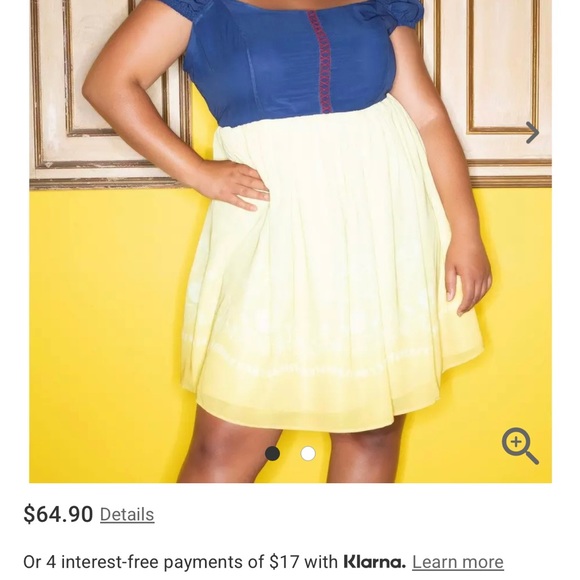 Disney Princess Snow White Dress Plus Size 22 - Picture 4 of 5